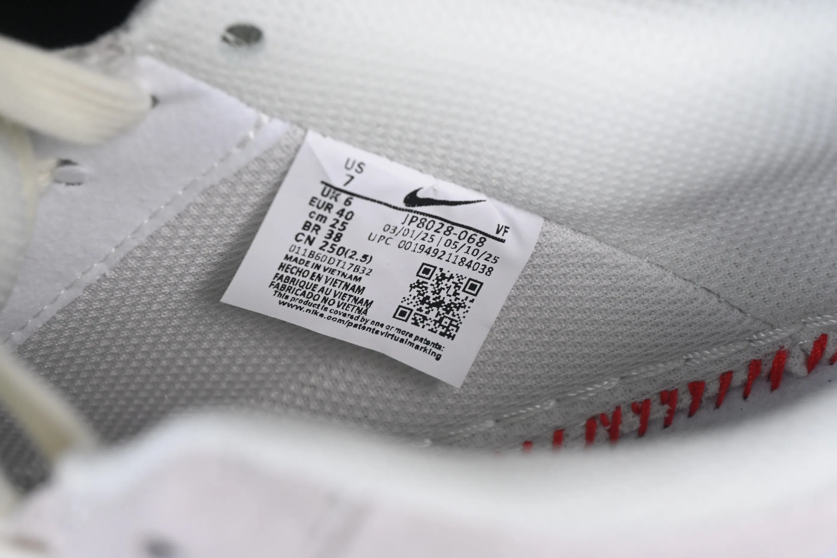 All categories Nk Air Force 1 Air Force series Nk Air Force 1 Low Air Force low-top Nike Air Force 1'07 Low Mi Heizhuba leather Air Force 1 low-top casual sneakers JP8028-068